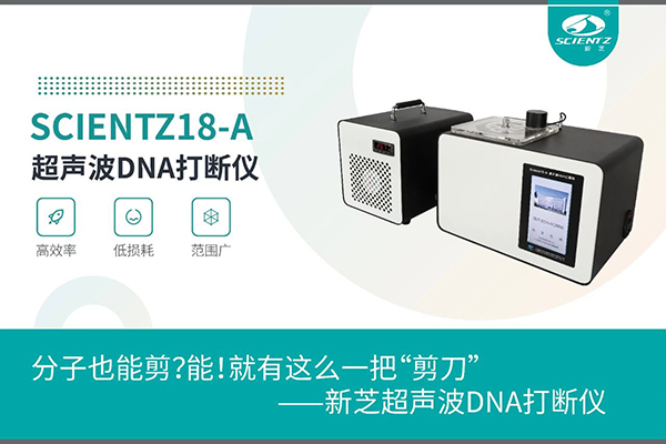 pg赏金女王超声波DNA打断仪应用于分子剪切